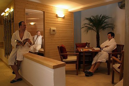 Sauna im WG-Hotel